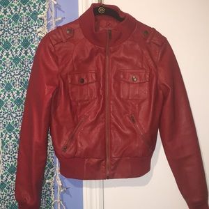 Red Leather Jacket